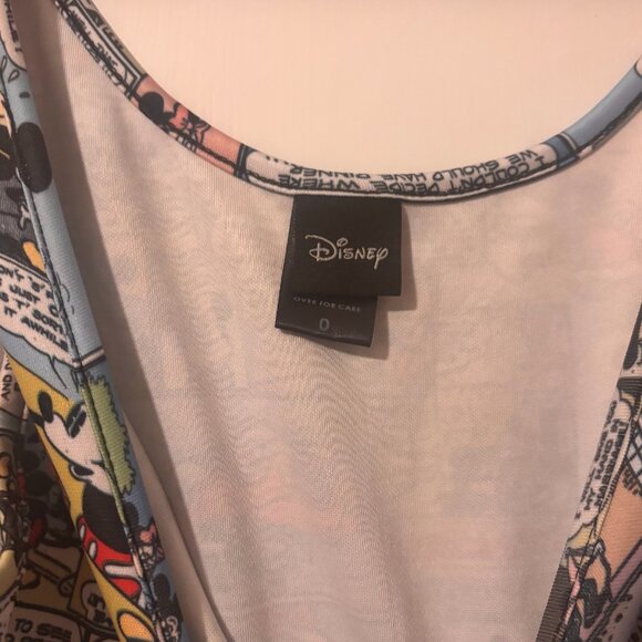 Torrid Disney Mickey Mouse Comic Scuba Dress 0X - Picture 4 of 4